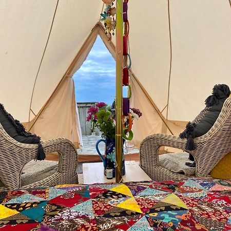 Coastal Stay Bell Tent Porthgain Ngoại thất bức ảnh