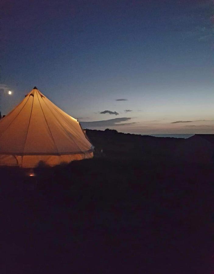 Coastal Stay Bell Tent Porthgain Ngoại thất bức ảnh